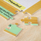 Funny Get Well Prescription Bottle Legpuzzel (Zijkant)