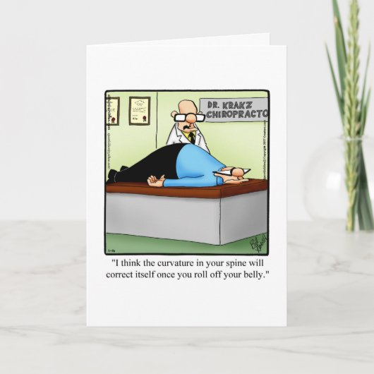 Funny Get Well Wenskaart "Spectickles" Kaart (Voorkant)