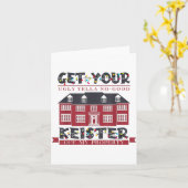 Funny Get Your Ugly Yella No-good Keister Off My P Kaart (Gele Bloem)