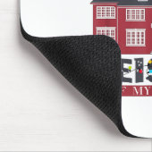 Funny Get Your Ugly Yella No-good Keister Off My P Muismat (Hoek)