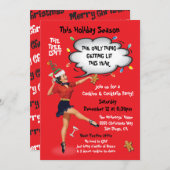 Funny Getting Lit Cookies and Cocktails Party Kaart (Voorkant / Achterkant)