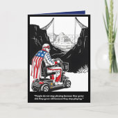 Funny getting older Birthday Card Kaart (Voorkant)