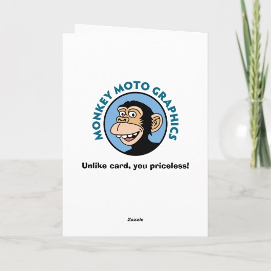 Funny Getting Ouder Birthday Kaart (Achterkant)