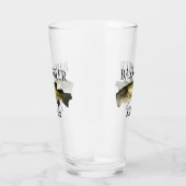 Funny Gevist Bass and Beer Drink Glass Glas (Rechts)