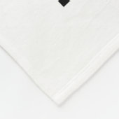 Funny Gevist Fleece Deken (Hoek)