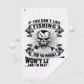 Funny Gevist Golfhanddoek (Insitu)