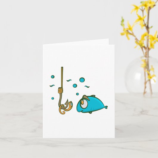 Funny Gevist Kaart (Gele Bloem)