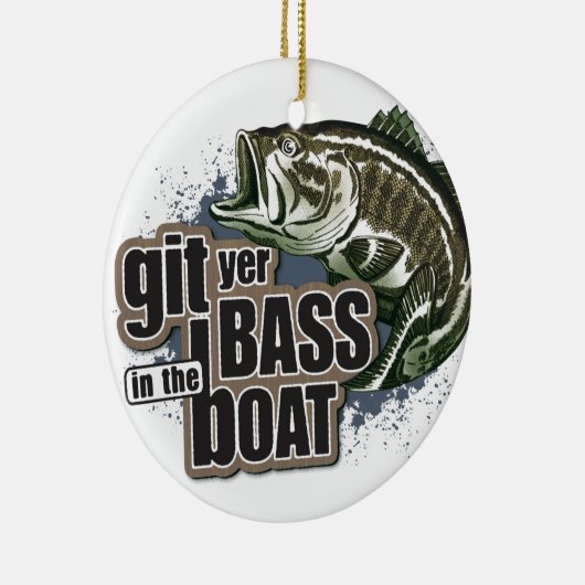 Funny Gevist Keramisch Ornament (Rechts)