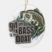 Funny Gevist Keramisch Ornament (Links)