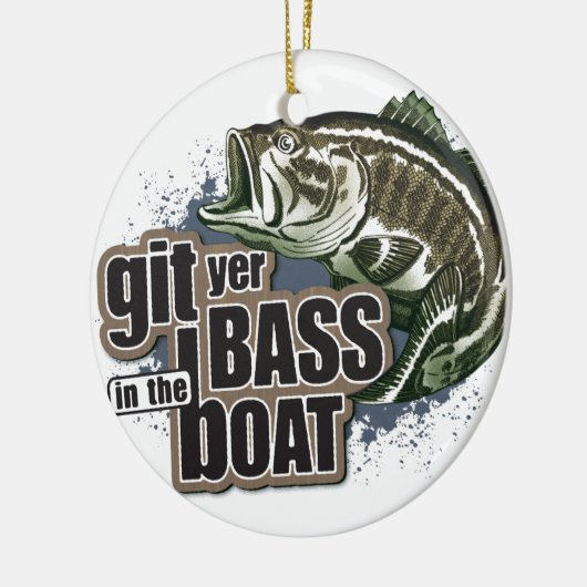 Funny Gevist Keramisch Ornament (Links)