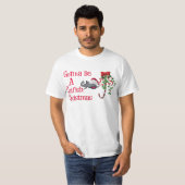 Funny Gevist Shirt Vist Humor Vist (Voorkant volledig)