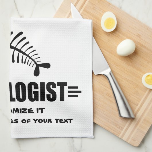 Funny Gevist Theedoek (Quarter Fold)
