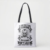 Funny Gevist Tote Bag (Voorkant)