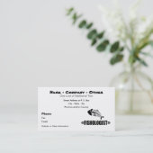 Funny Gevist Visitekaartje (Staand voorkant)