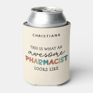 Funny Geweldige apotheker Gifts Blikjeskoeler