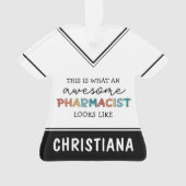 Funny Geweldige apotheker Gifts Ornament (voorkant)