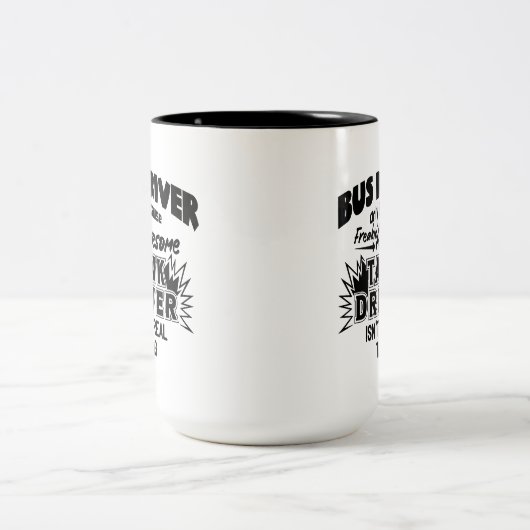 Funny Geweldige bus driver coffee Mok (Center)