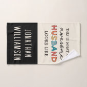 Funny Geweldige Husband Gifts | Beste man ooit Handdoek (Handdoek)