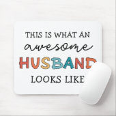 Funny Geweldige Husband Gifts | Beste man ooit Muismat (Met muis)