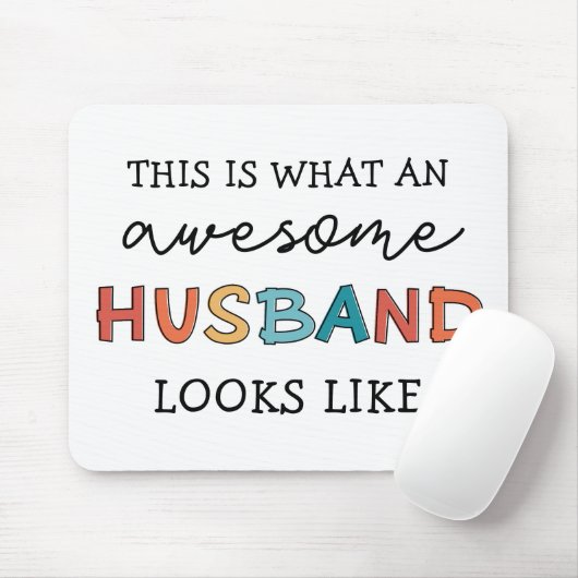 Funny Geweldige Husband Gifts | Beste man ooit Muismat (Met muis)