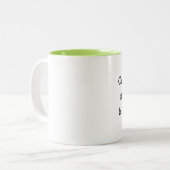 Funny Geweldige Kantoor Slogan Mok (Voorkant links)