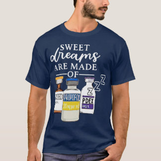 Funny Geweldige Nurse Sweet Dreams zijn gemaakt va T-shirt