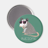 Funny Geweldige Possum Magneet (Voorkant / Achterkant)