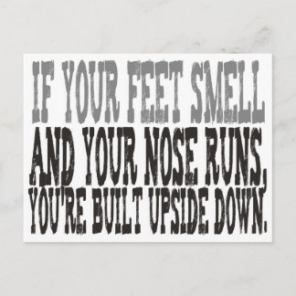 Funny gezegde briefkaart