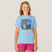 Funny Gezegde Chinchilla T shirt (Voorkant volledig)