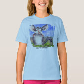 Funny Gezegde Chinchilla T shirt (Voorkant)