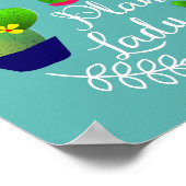 Funny Gezegde Crazy Plant Lady Cute Poster (Hoek)