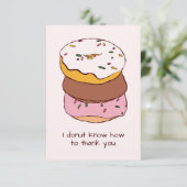 Funny Gezegde Dank je Kaart niet (Staand voorkant)