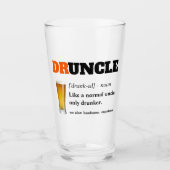Funny Gezegde - Druncle Funny oom Glas (Voorkant)