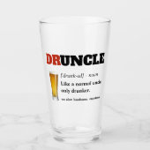 Funny Gezegde - Druncle Funny oom Glas (Voorkant)
