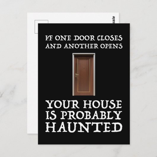 Funny Gezegde Ghost Hunter Briefkaart (Voorkant / Achterkant)