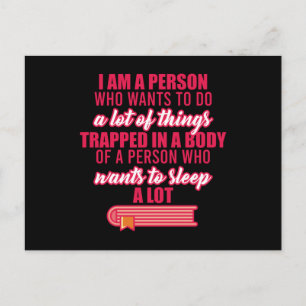 Funny Gezegde Kantoor Lazy Worker Procrastation Briefkaart