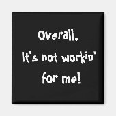 Funny gezegde magnet (Voorkant)