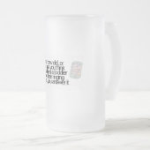 Funny gezegde matglas bierpul (Voorkant rechts)