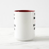 Funny Gezegde Modern Medewerker Birthday Quote Kof Mok (Midden)