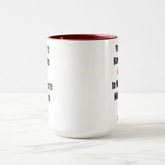 Funny Gezegde Modern Medewerker Birthday Quote Kof Mok (Midden)