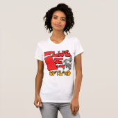 Funny Gezegde op Geitendames Casual Scoop T-shirt (Voorkant volledig)