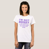 FUNNY GEZEGDE OVER HET BOSS T-SHIRT (Voorkant volledig)