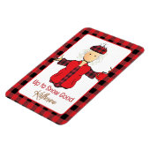 Funny Gezegde Wintercruise Alaskan vakantiesneeuw Magneet (Linkerzijde)