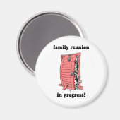 Funny-gezinshereniging Magneet (Voorkant / Achterkant)