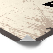 Funny Gezocht Poster (Hoek)