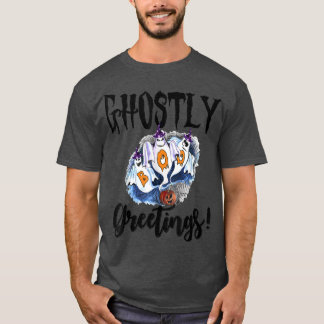 Funny Ghodure Greetings Boo Spooky Halloween Night T-shirt