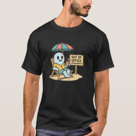 Funny Ghost Beach Meme beroemd gemaakt door Kantoo T-shirt