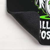 Funny Ghost Bowling League Team Halloween Humor De Muismat (Hoek)