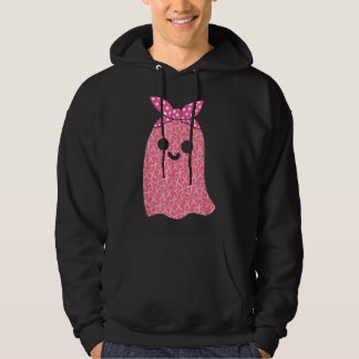 Funny Ghost Breast Cancer is Boo Sheet Halloween P Hoodie