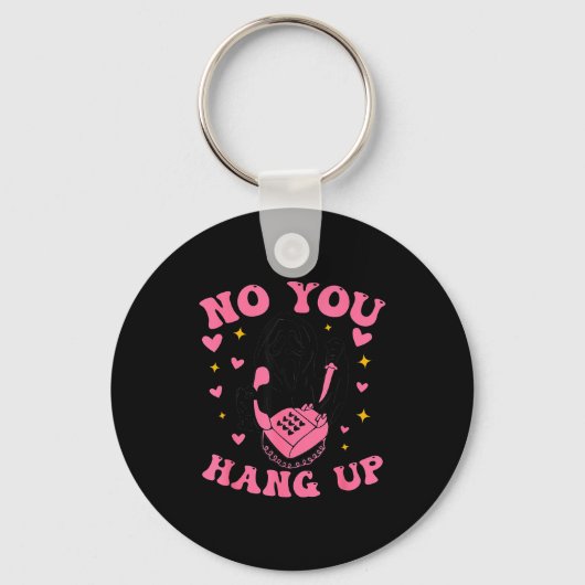 Funny Ghost Calling Halloween Y Costume No You Han Sleutelhanger (Voorkant)